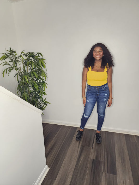High Waist Skinny Jeans