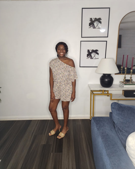 Emma Off Shoulder Romper