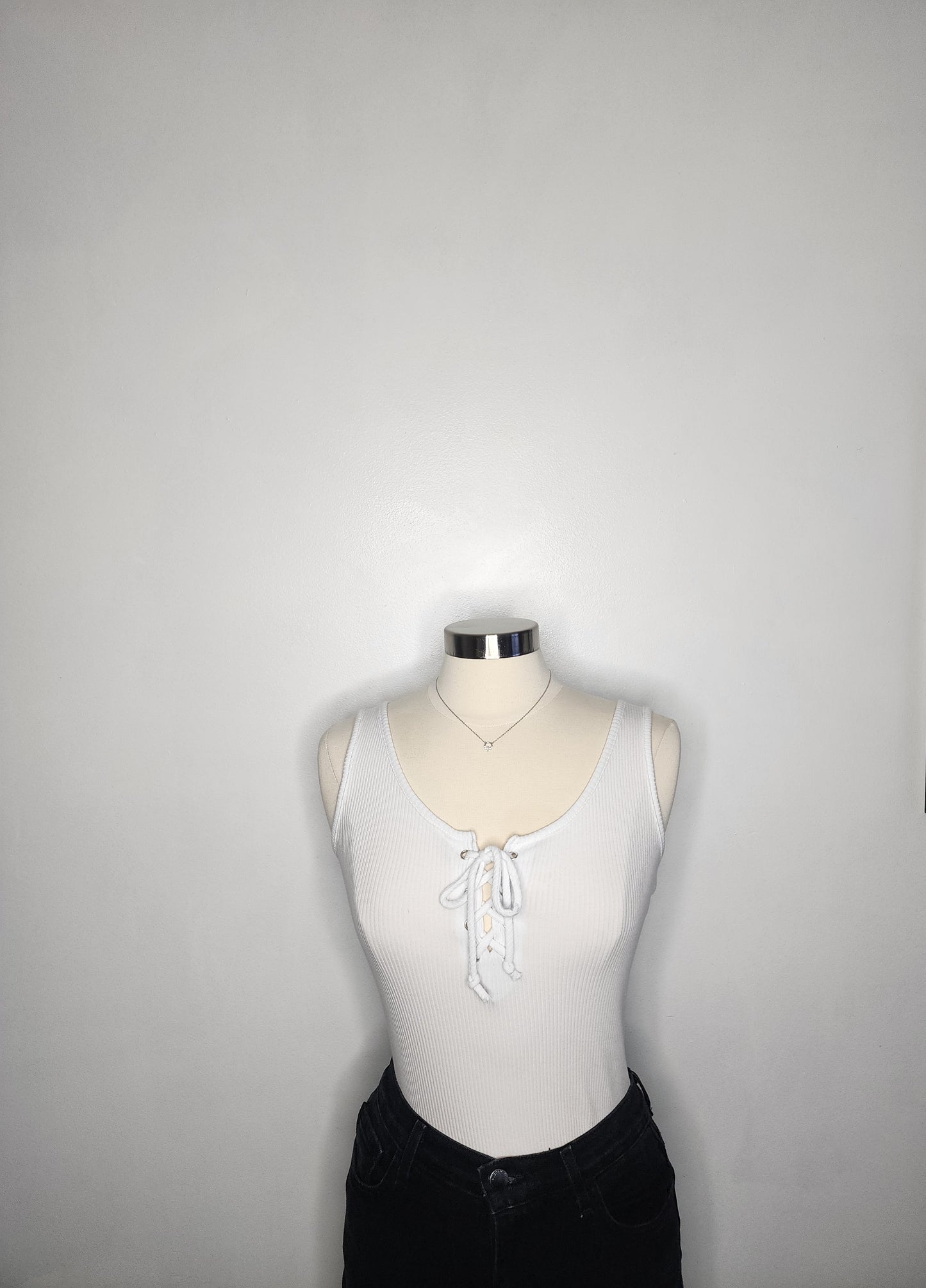 LACE UP BODYSUIT