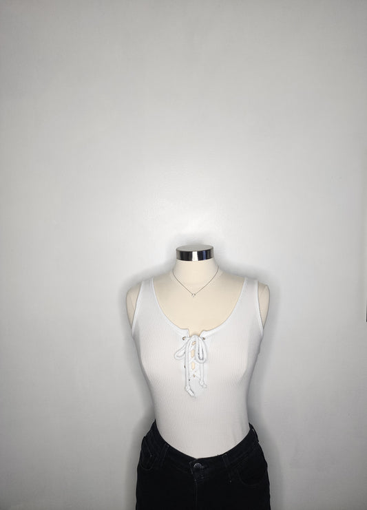 LACE UP BODYSUIT