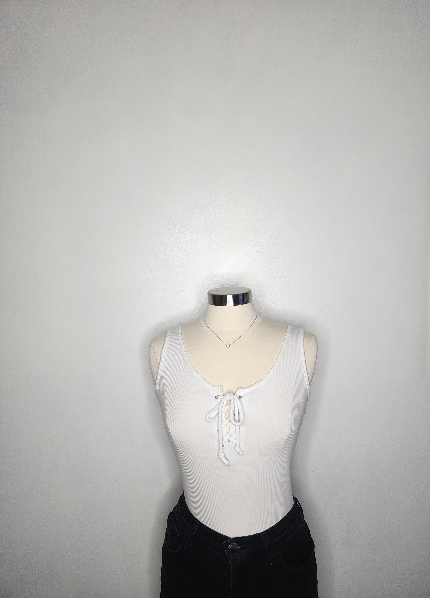 LACE UP BODYSUIT